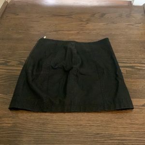 Black midi skirt from Free People in a size 8